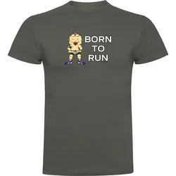 Maglietta A Maniche Corte Born To Run Dark Army Green M
