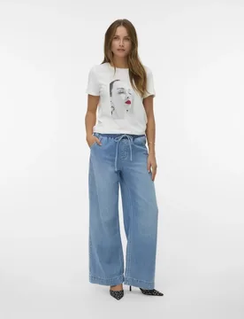 VMALLISON MR WIDE JEANS LI3133 female - 30 / /32 - FashionsVida