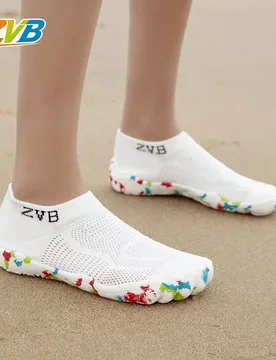 Zapatos de agua para pareja, suela blanda, adecuados para natación, buceo, pesca y actividades al aire libre, de secado rápido, antideslizantes y tr - Shein - FashionsVida