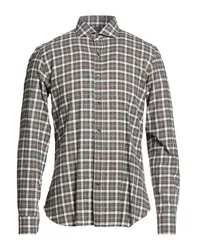 Hemd Herren Beige 40 Herren