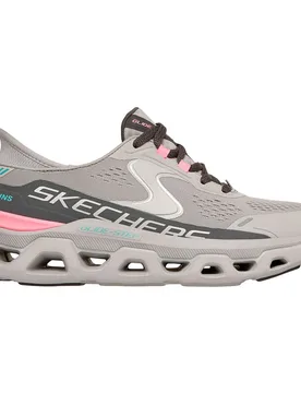 Baskets Slip-ins Glide Step Altus Gray Synthetic / Mesh / Pink Trim EU 39 - Skechers - FashionsVida