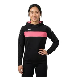 Sweat à Capuche Daccia Black / Fuchsia XS