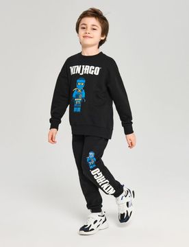 Pantaloni da tuta jogger Lego Ninjago - nero