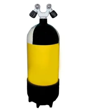 Bombola Subacquea 2 Outlets V Valve 12l 232 2026 - Metalsub - FashionsVida