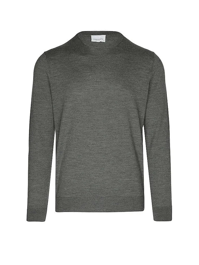 Profuomo Pullover verde scuro M - Profuomo - FashionsVida