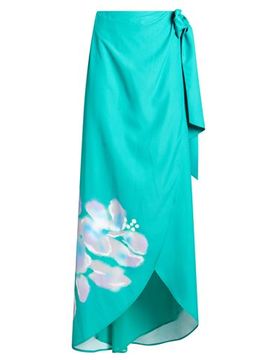 Maxi-Rock Damen Smaragdgrün L,XS,XXS Damen