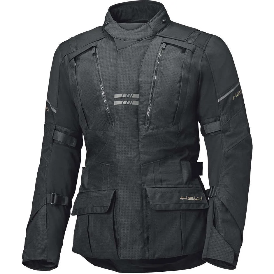 Giacca Moto Hakuna Matata 3 Top Nero taglia 4XL - Held - FashionsVida