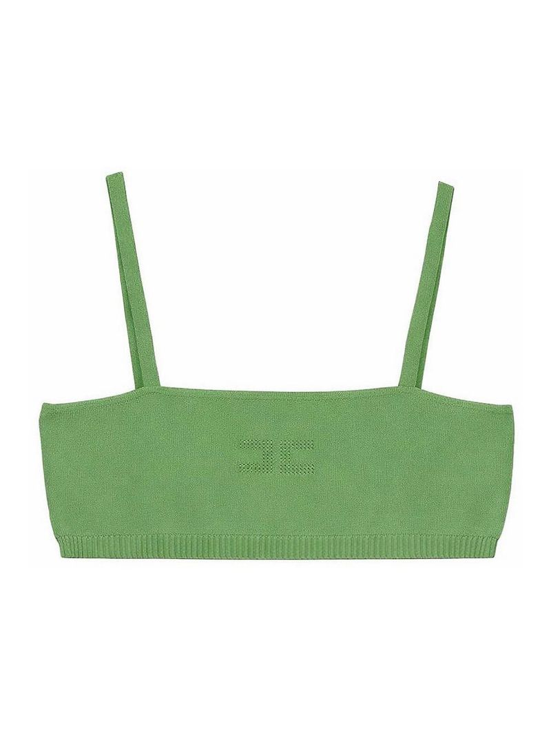 Top Crop Con Decorazione