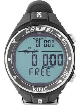 Cressi Sub king Negro (UNICA)