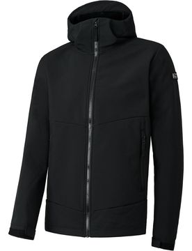 Benton chaqueta softshell hombre Negro (M)