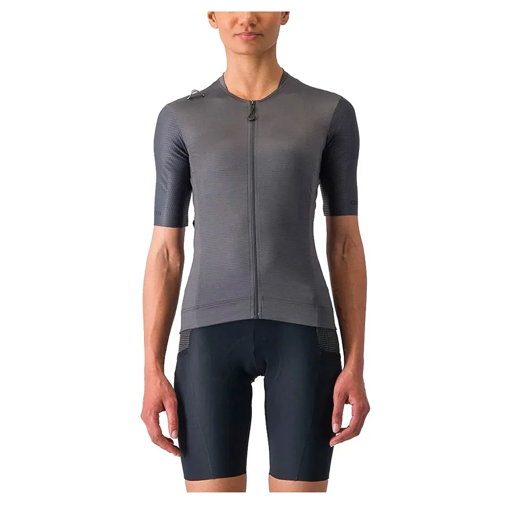 Maglia A Maniche Corte Unlimited Pro Dark Grey - Castelli - FashionsVida
