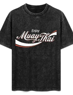 Enjoy Muay Thai T-Shirt Plus Size Comfort Fit Tee - Aliexpress - FashionsVida