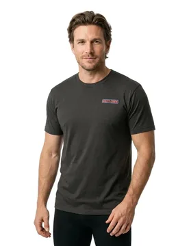 T-shirt à Manches Courtes Neon Sign Black L - Salty Crew - FashionsVida