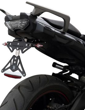 Porta Targa Reclinabile Specifico per Yamaha Trace taglia un