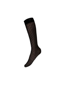 Kniestrümpfe BLOSSOM black schwarz S damen