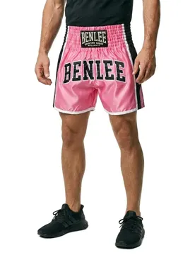 Shorts De Boxe Thaï Dagett Pink / Black / White S
