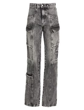 Jeanshose Damen Schwarz 28,29 Damen