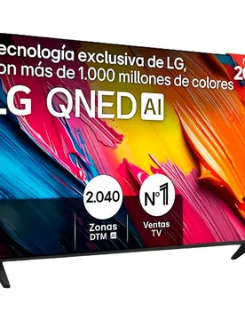 Tv 43qned70a6a 43´´ 4k Qned Black / Grey Europe PAL unisex - LG - FashionsVida