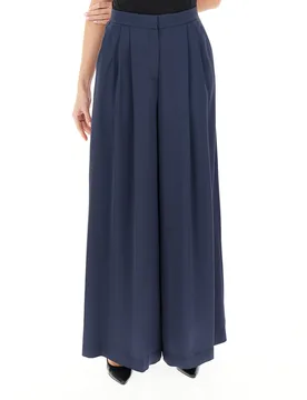 Pantalone a palazzo BLU AVIO 44 - PINKO - FashionsVida