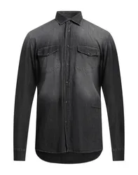 Jeanshemd Herren Braungrau L,S,XXL Herren