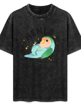 Henlo - Lovebird T-Shirt Soft Stretch Short Sleeve Top - Aliexpress - FashionsVida