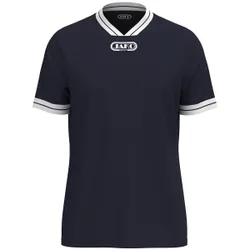 Trikot Retro kurzarm (marine / Größe M / Unisex)