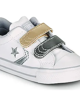 Kinderschuhe Star Player 2v Metallic Leather Ox 21 Female - Converse - FashionsVida