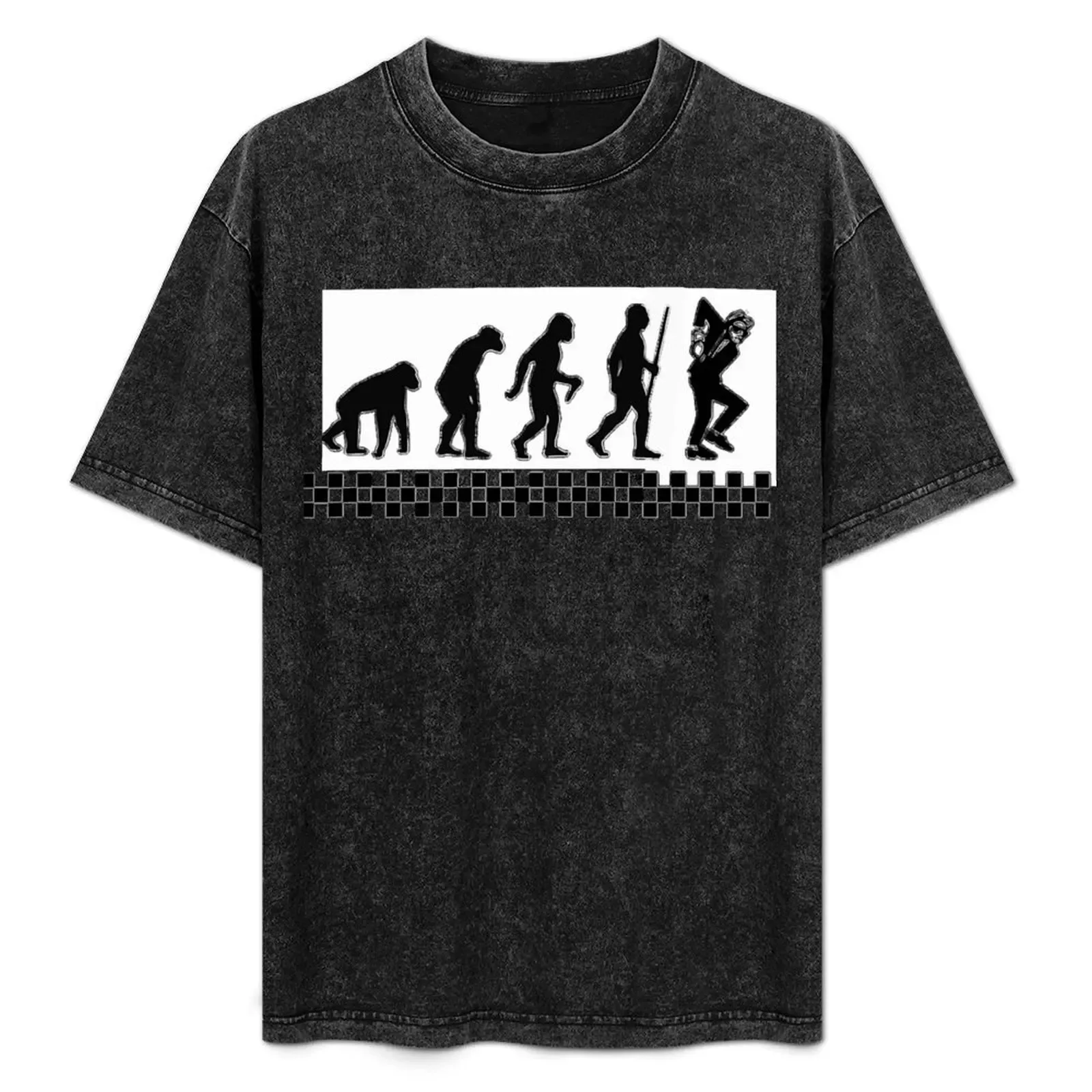 Evolution of Ska Essential T-Shirt Simple Solid Color Crew Neck Tee - Aliexpress - FashionsVida