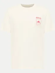 Mustang T-Shirt Beige L