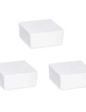 Raumentfeuchter Cube Nachfüller 500 g mit Orangenduft, 3er Set, 3 x 500 g mit Orangenduft - WENKO - FashionsVida