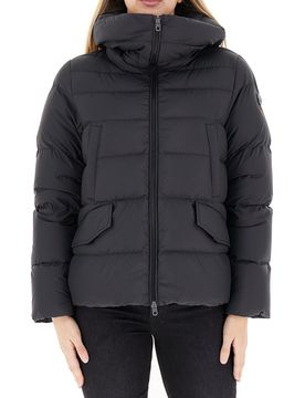 Piumino collo alto NERO 46