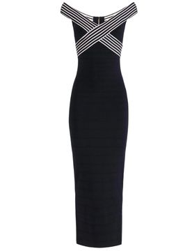 Vestiti casual donna - abito di maglia - nero