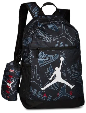 Backpack Unisex Bags - Black - One Size - Poly (Polyester) - Black - Size: One Size - Jordan - FashionsVida