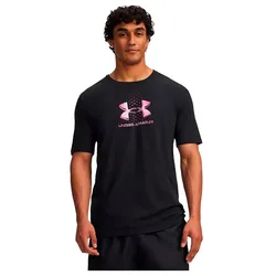 T-shirt à Manches Courtes Challenger Graphic Black / Pink Frenzy 2XL