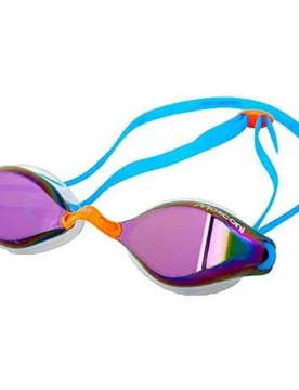 Elite Mirror Swimming Goggles Blue One Size Men,Women - Mosconi - FashionsVida