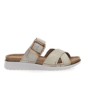 Ciabatte incrociate beige 46CN 40
