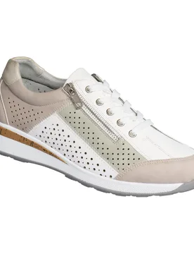 Komfort-Sneaker "Marion" 37 gruen weiss - wonderwalk - FashionsVida