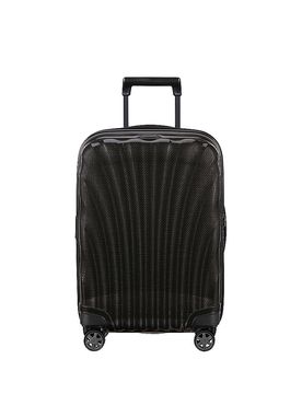 Handgepäck Trolley 55cm erweiterbar C-LITE Black schwarz baby