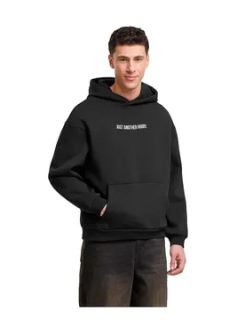 Felpa Con Cappuccio Just Another Black XL