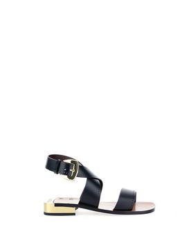 TRULYP Sandali in pelle NERO 37