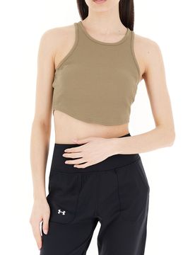 Canotta a costine VERDE MILITARE XS