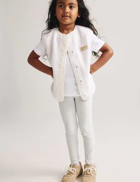 Pack Cotton Rich Leggings (2-8 Yrs) Multi female - M&S - FashionsVida