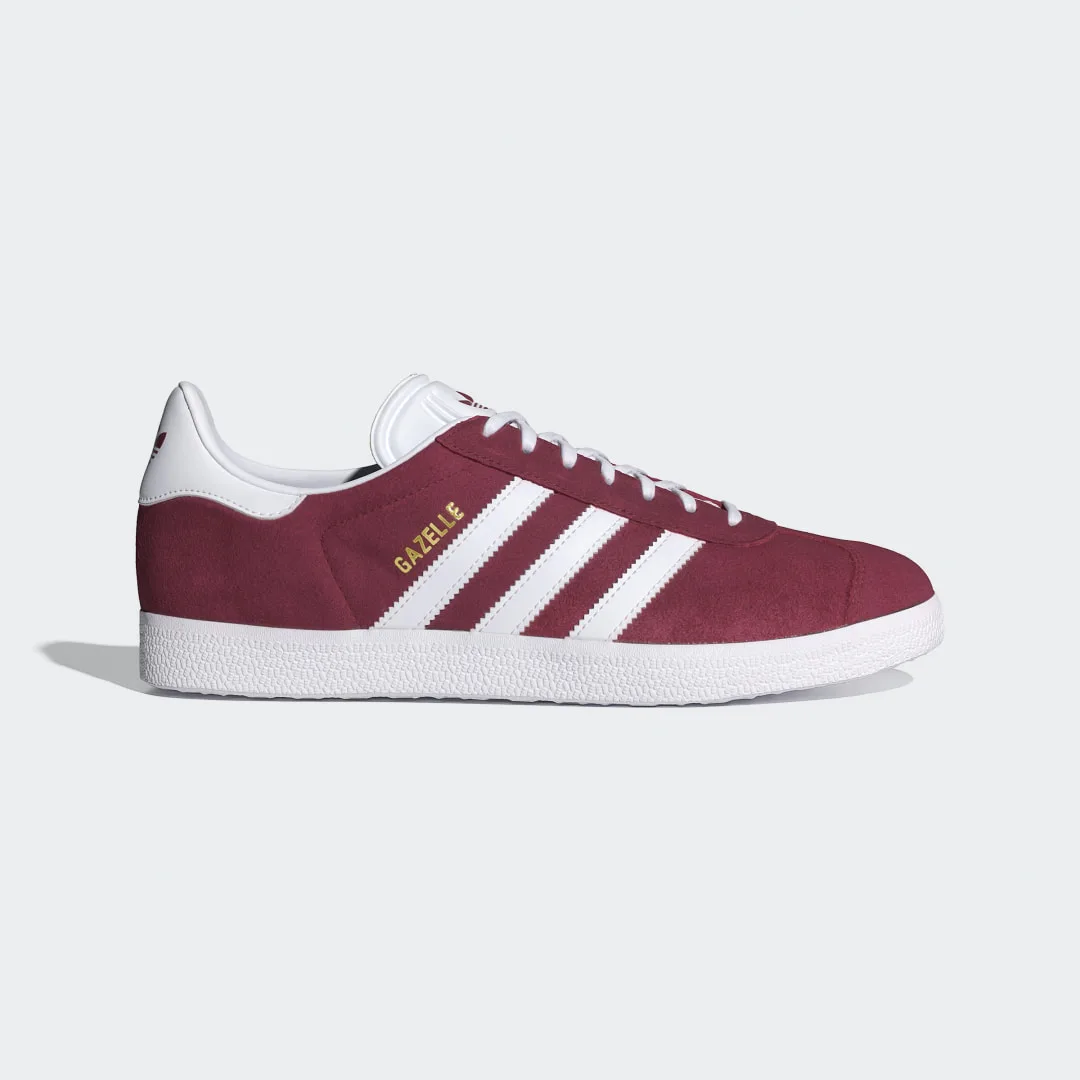 Scarpe Gazelle 44 Collegiate Burgundy / Cloud White / Cloud White - Adidas - FashionsVida