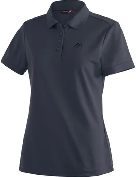 Ulrike Damen Poloshirt, blau 54