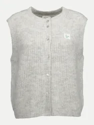 Strickweste East Grau S