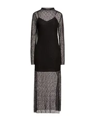 Maxi-Kleid Damen Schwarz L,XL Damen