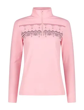 Sweat à Demi-zip 35l0396 Pink XS
