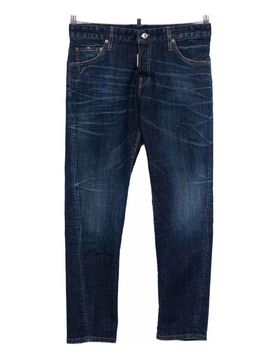 Jeans a gamba dritta in denim