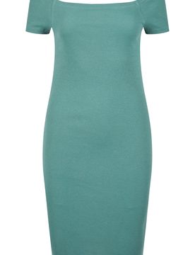 Urban Classics Vestido esmeralda