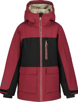 Stretch Ski /Snowboard Jacke Lamar Jr Bordeaux Kindergröße 128 cm